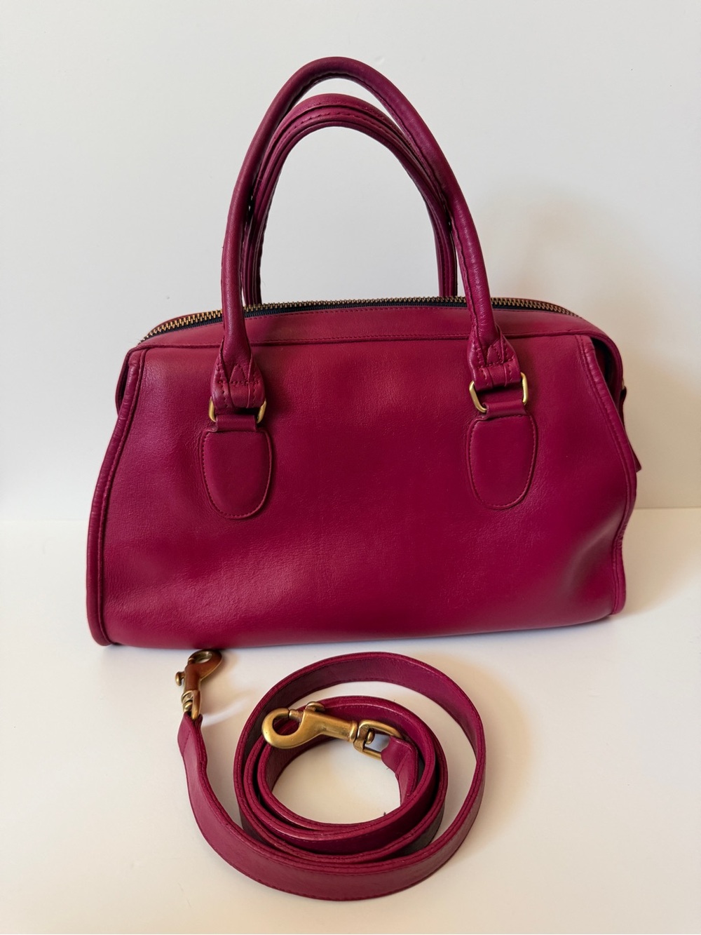 Custom Color Vintage Coach Broadway Satchel Bag